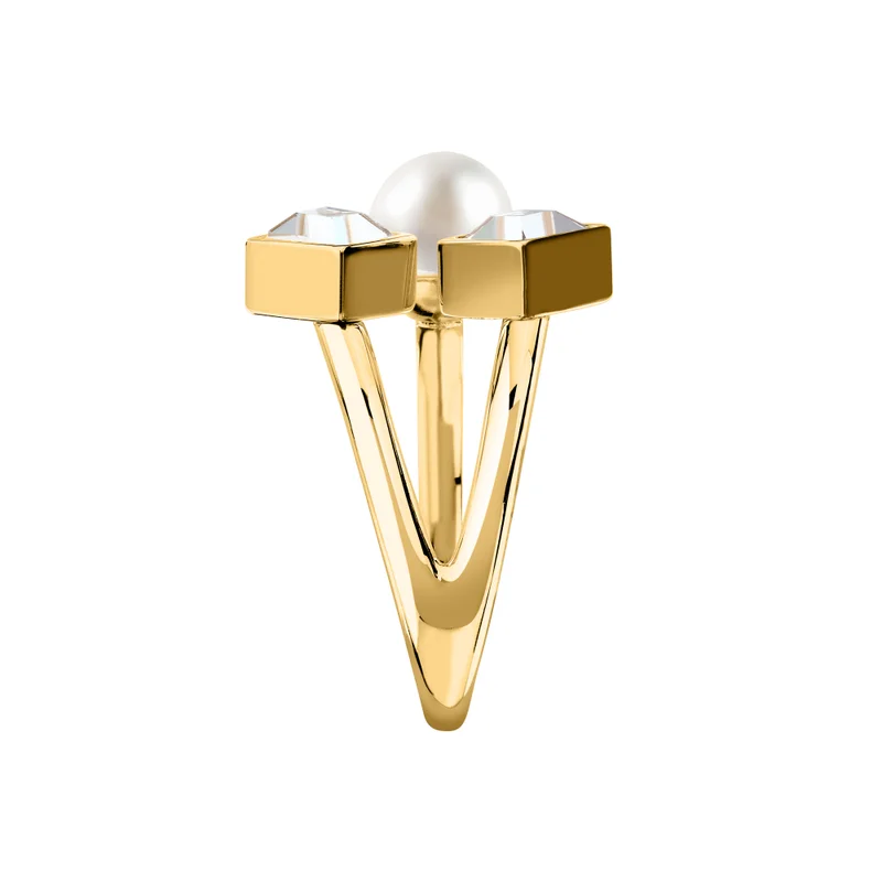Karl Lagerfeld  Pearl collection Womens's   Ring - KLAYR23012 for Women | Best Price UAE
