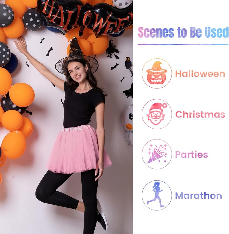 Simplicity Women's Adult Classic Elastic 3 or 4 Layered Tulle Tutu Skirt - Image 5