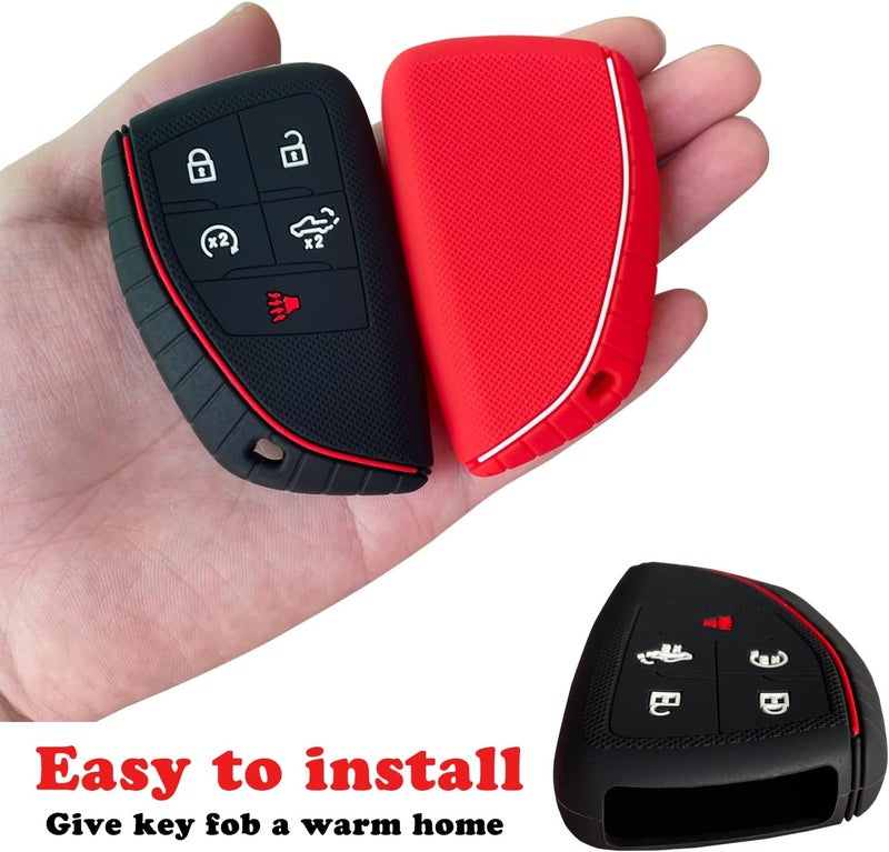 TANDRIVE Key Fob Cover Set for Chevy and GMC - Image 3