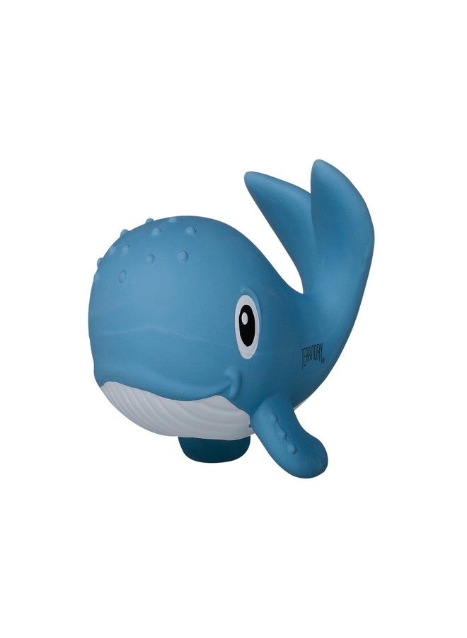 Territory Sea Squeaker Natural Rubber Animal Dog Toy for Small Medium Large Dog Toy, Whale - Image 1