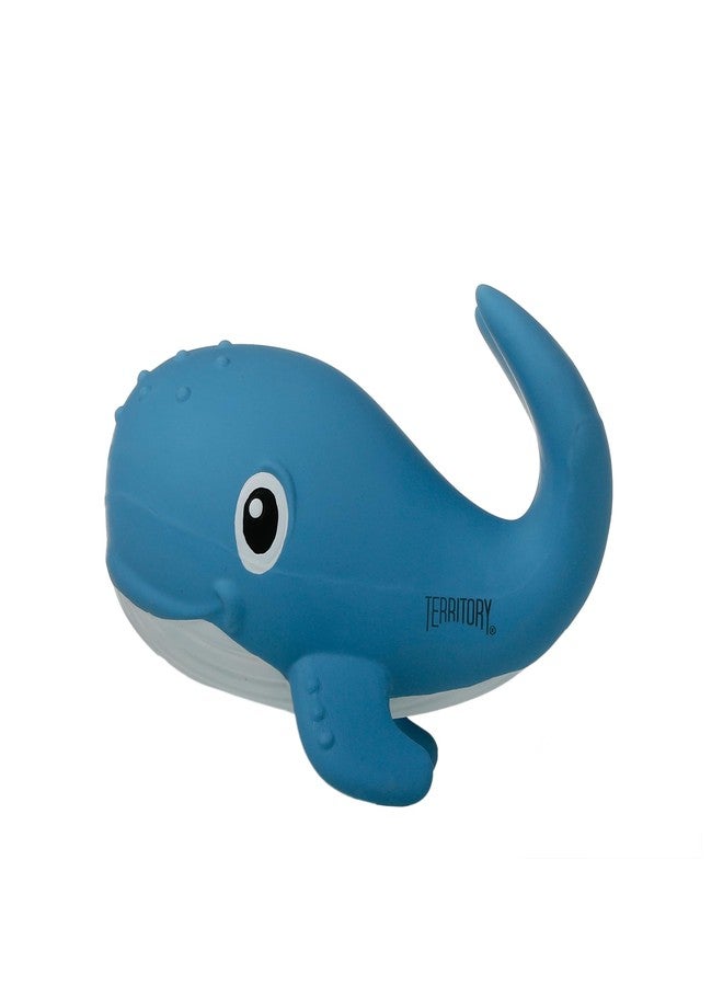 Territory Sea Squeaker Natural Rubber Animal Dog Toy for Small Medium Large Dog Toy, Whale - Image 2