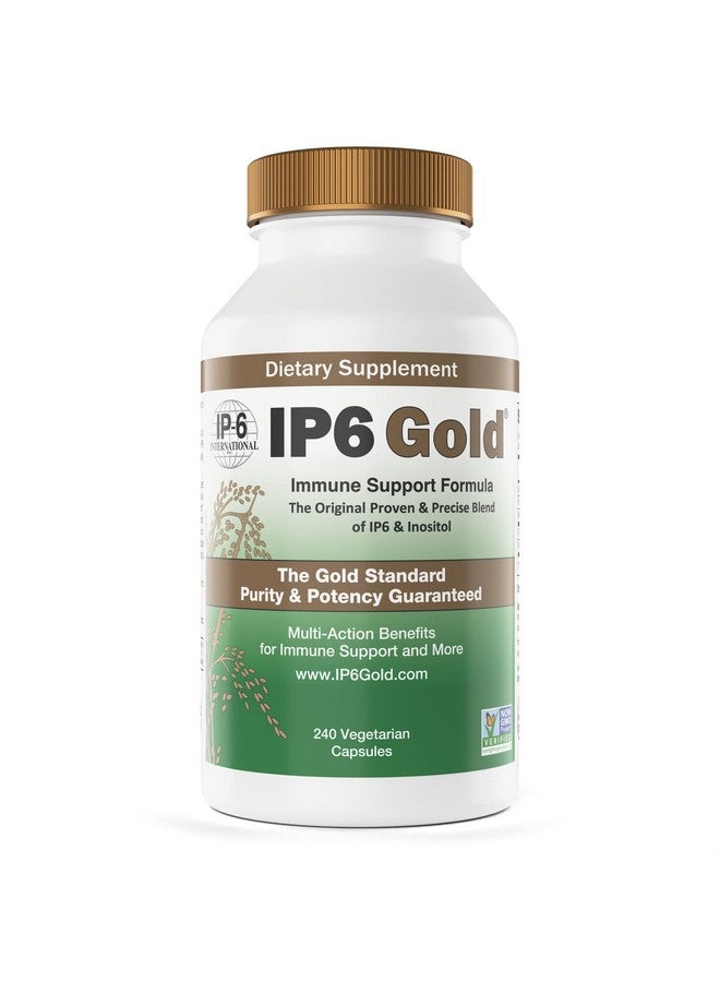 IP6 Gold Immune Support Formula, 240 Vegetarian Capsules - Image 1