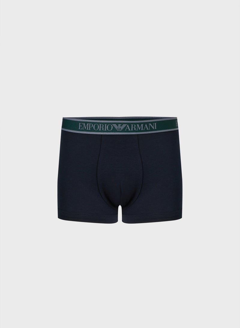 EMPORIO ARMANI 3 Pack Of Logo Boxers - Image 3