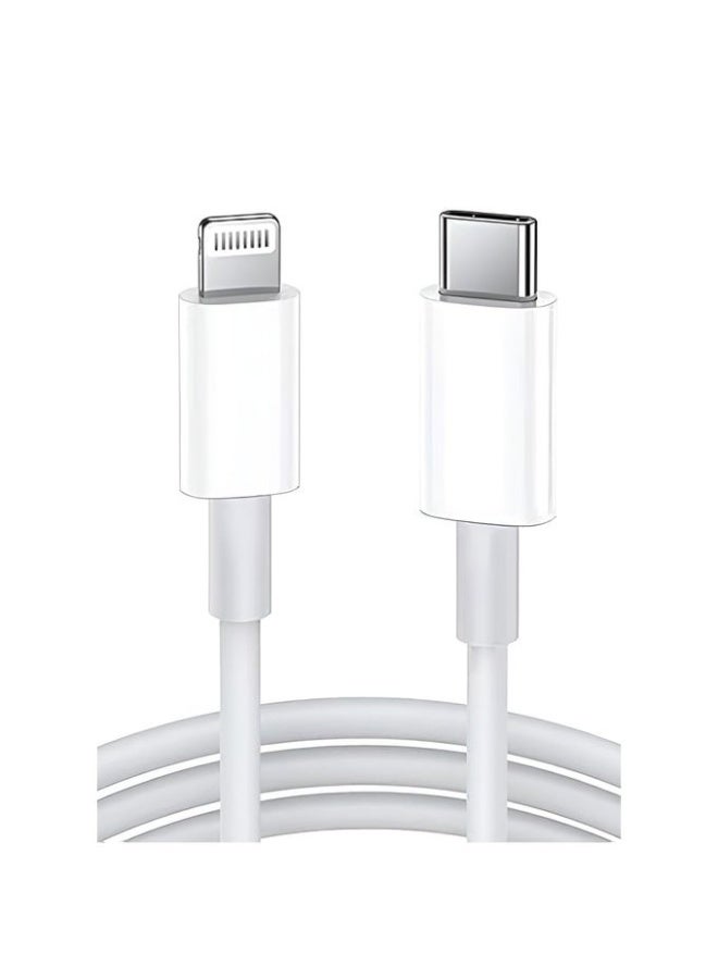 سيندم كابل شحن سريع M76 بتقنية PD – متوافق مع USB-C إلى Lightning متين ومثالي للشحن ونقل البيانات - Image 3