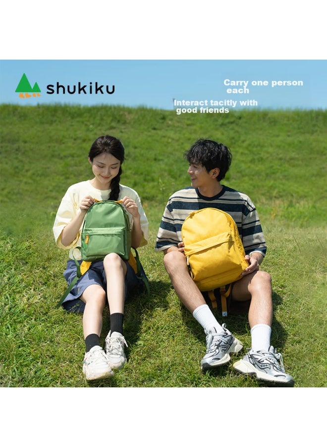 Shukiku Fruit And Vegetable Backpack، حقيبة سفر عصرية للرجال والنساء، حقيبة ظهر خفيفة للغاية، Tomato Red، المقاس M - Image 1