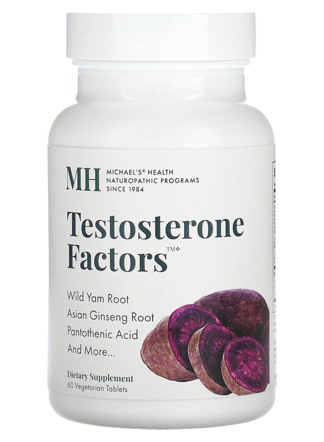 Michael's Naturopathic Testosterone Factors  60 Vegetarian Tablets