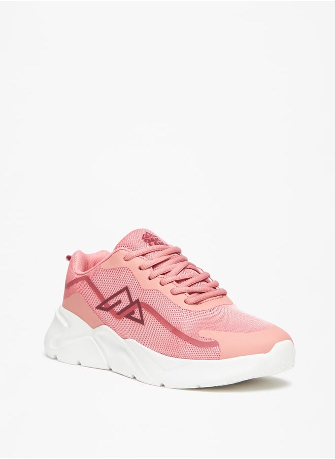 Oaklan by Shoexpress - Women's Textured Lace-Up Sports Shoes - Image 1