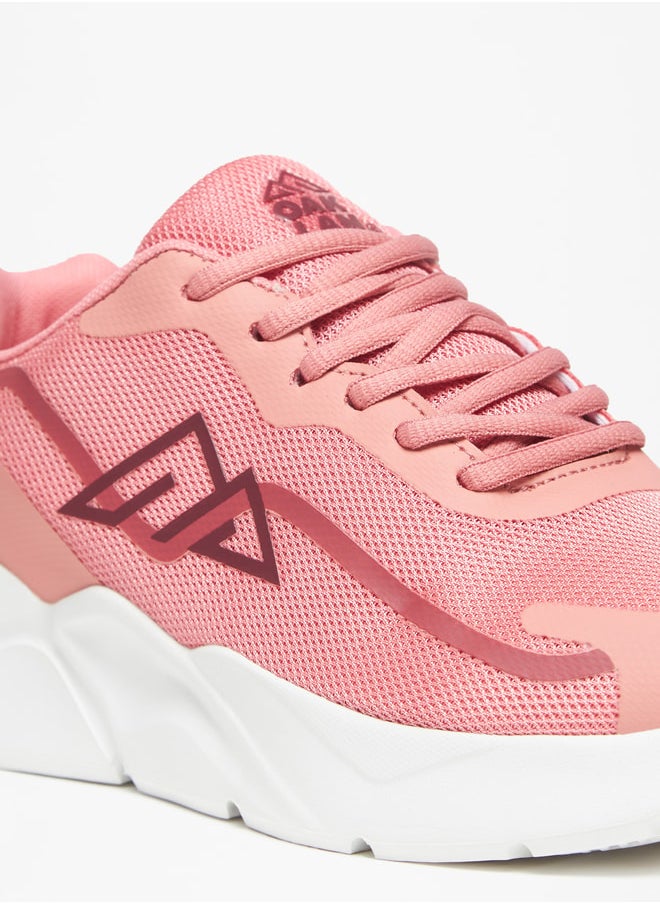 Oaklan by Shoexpress - Women's Textured Lace-Up Sports Shoes - Image 1