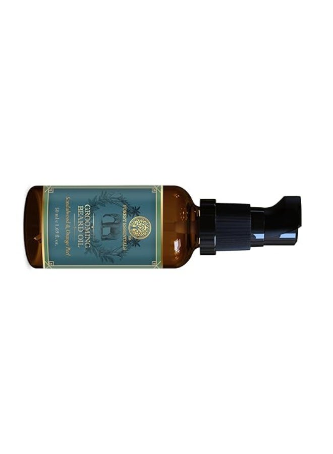 Forest Essentials Grooming Beard Oil | Light, Non-Greasy Ayurvedic Beard Growth Oil | For Daily Use - Image 4
