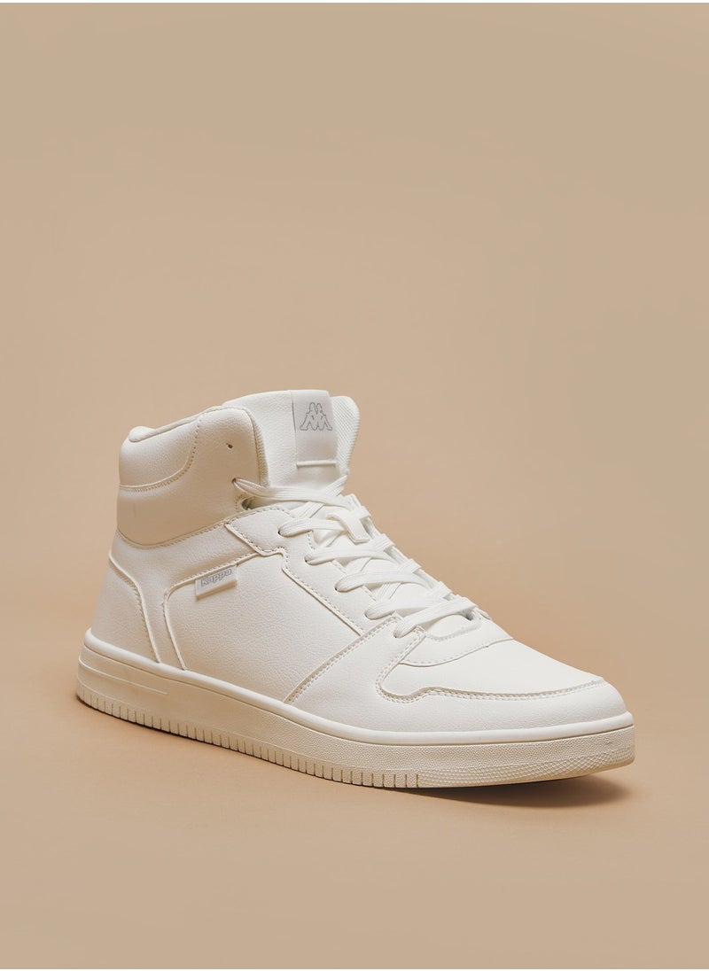 Kappa Mens Lace Up High Top Sneakers  - Image 3