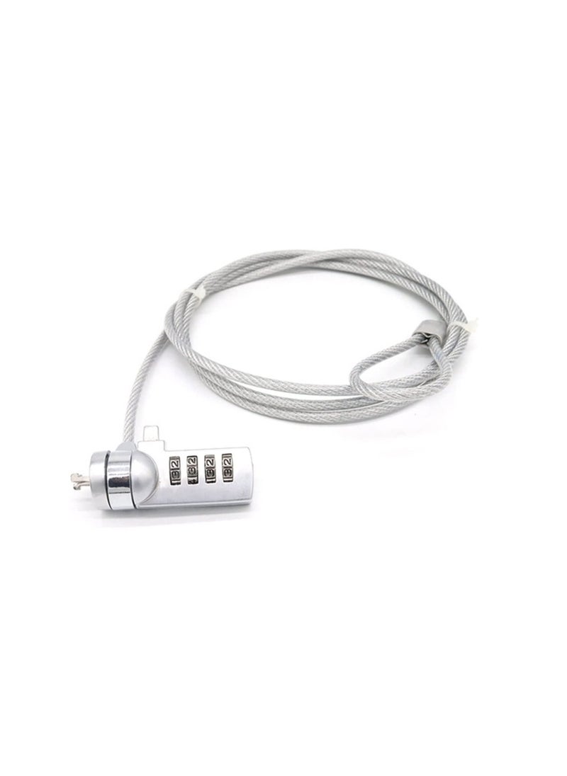 Generic - Cable Lock Anti-Theft Device For Laptop Security Cable Lock Combination For Desktop Computers - Image 1