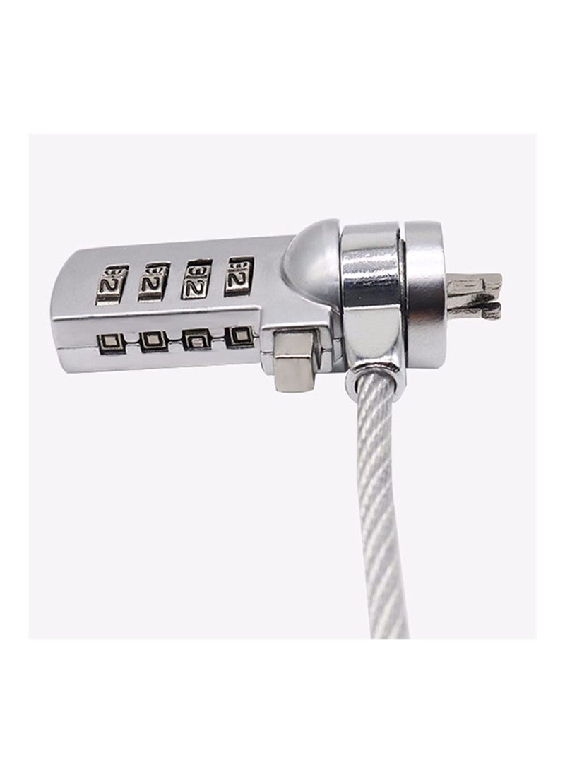 Generic - Cable Lock Anti-Theft Device For Laptop Security Cable Lock Combination For Desktop Computers - Image 1