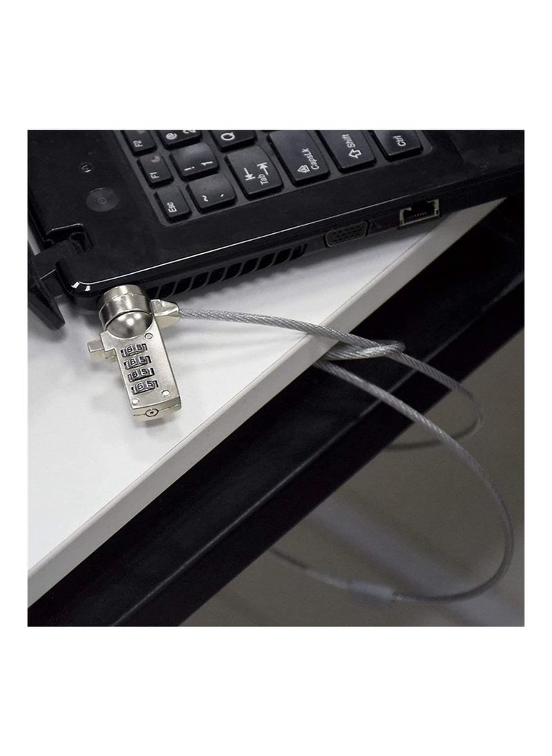 Generic - Cable Lock Anti-Theft Device For Laptop Security Cable Lock Combination For Desktop Computers - Image 1