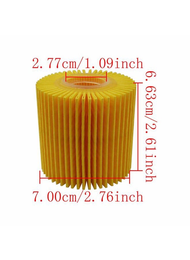 iBetter Genuine Oil Filter,Wrench,Oil Drain Plug Compatible With Lexus,Toyota,Camry,RAV4,Highlander,Sienna,Tundra And More With 04152-YZZA1 Oil Filter-Fits 64mm Cartridge Style Oil Filter Housing - Image 2