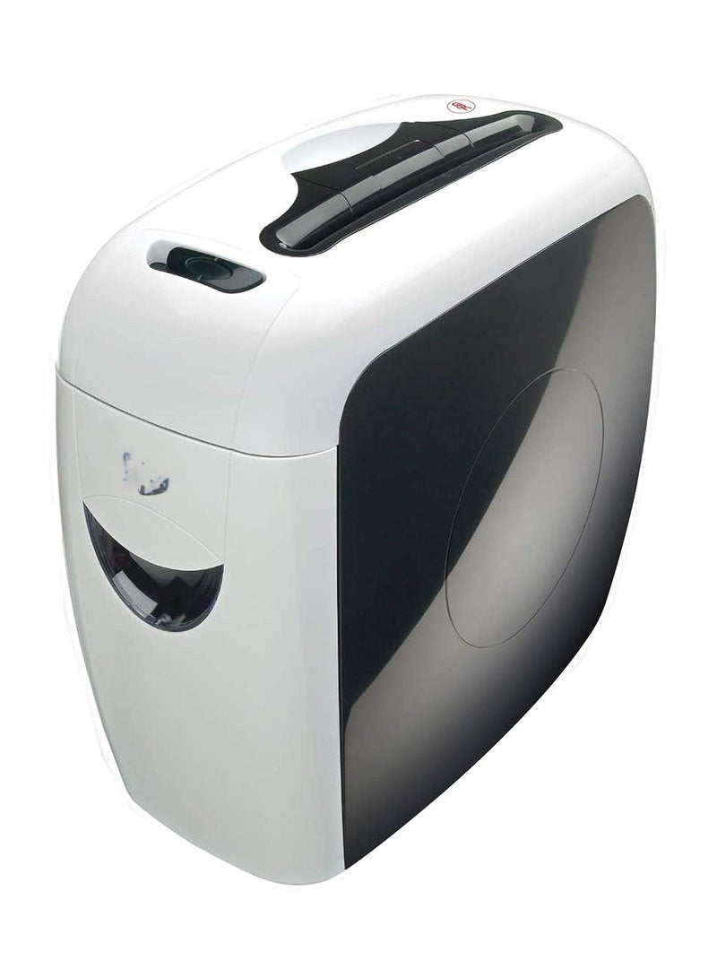 Generic Paper Shredder 5-Sheet Cross-Cut Shredder with 7.5L Bin, Quiet Operation for Home & Office Document Security Cross-cut document shredder  - Image 1