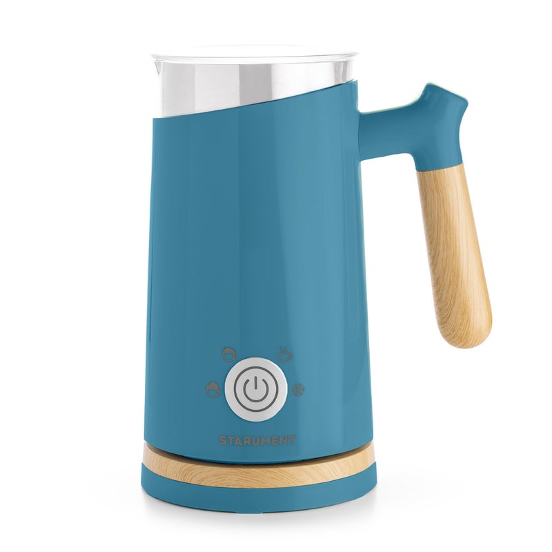 Starument Electric Milk Frother - Automatic Milk Foamer & Heater for Coffee, Latte, Cappuccino, Other Creamy Drinks - 4 Settings for Cold Foam, Airy Milk Foam, Dense Foam & Warm Milk - Easy to Use - Image 1
