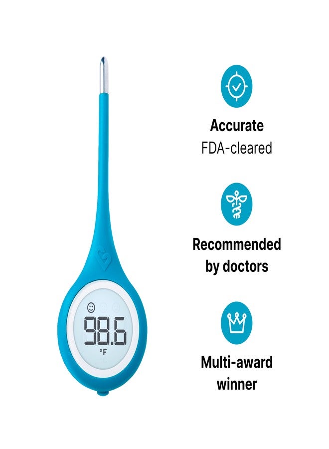 Kinsa Smart,Fever, Digital Medical Baby, Kid and Adult Termometro - Accurate, Fast, FDA Cleared Thermometer for Oral, Armpit or Rectal Temperature Reading - QuickCare - Image 2