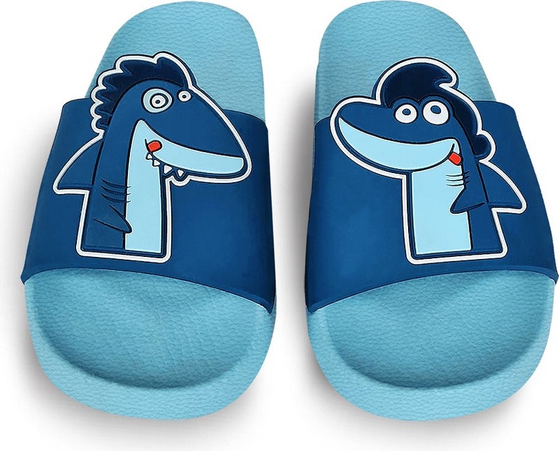 Denokids Shark Boy Slippers  - Image 1