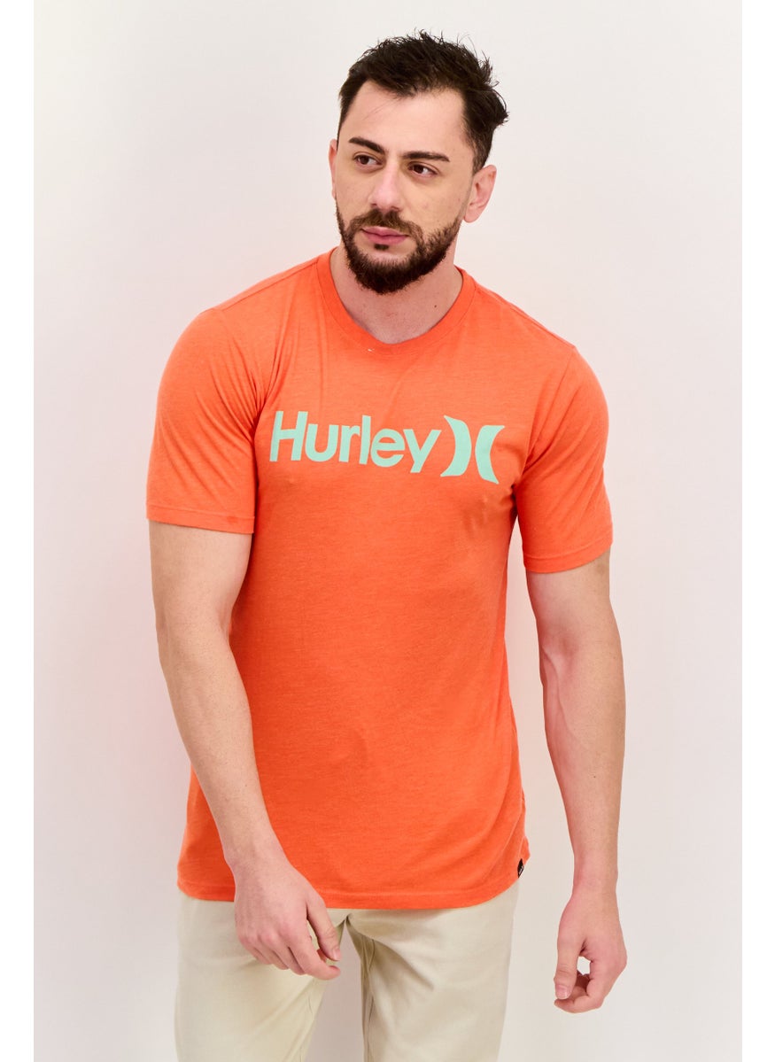 Men Crew Neck Brand Logo Short Sleeves T-shirts, Orange - pzsku/ZE4DFEACB31BAEAA6EE79Z/45/_/1737642502/caeb865a-61da-4b9d-8d4a-c871550025dc