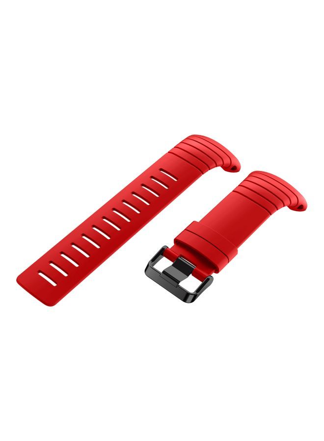 NIBEMINENT Silicone Replacement Band For Suunto Core Series Red - Image 2