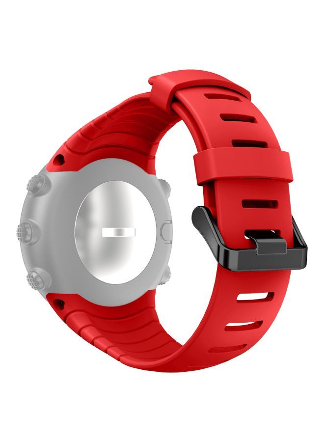 NIBEMINENT Silicone Replacement Band For Suunto Core Series Red - Image 4