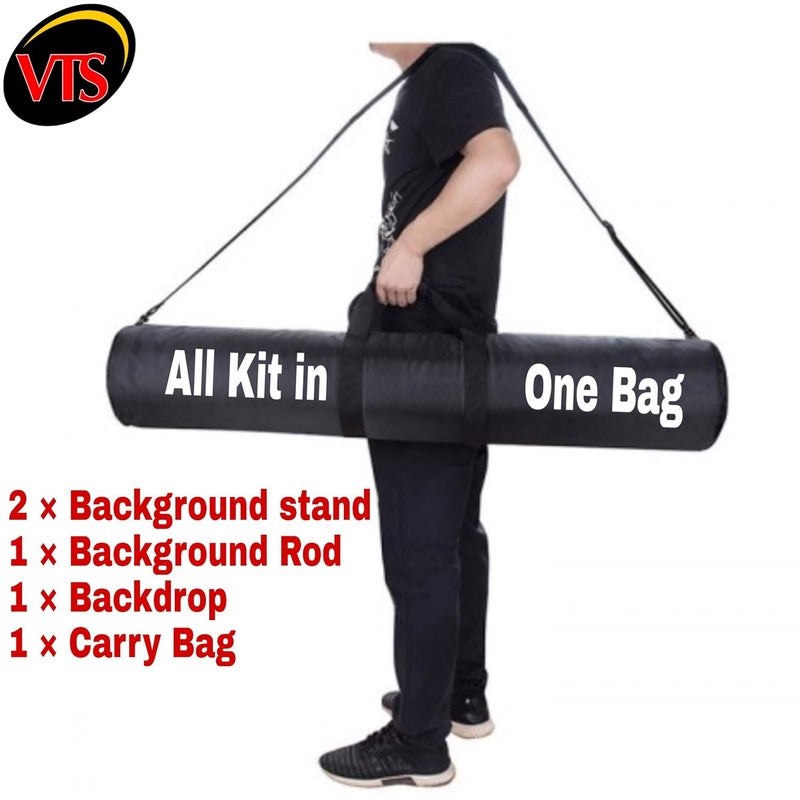 VTS Backdrop Stand Setup Photo Studio Green Backdrop Chroma Key Screen Background for Indoor-Outdoor, Commercial, YouTube Photography (9 x 9ft. -4) - Image 5