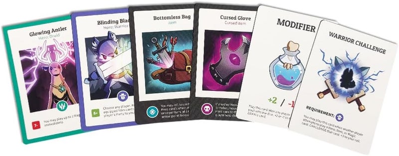 Unstable Games هنا لقتل المحاربين والسحرة حزمة التوسع - مصممة لتضاف إلى لعبة هنا لقتل الأساسية - رائعة لليلة ألعاب العائلة - Image 2