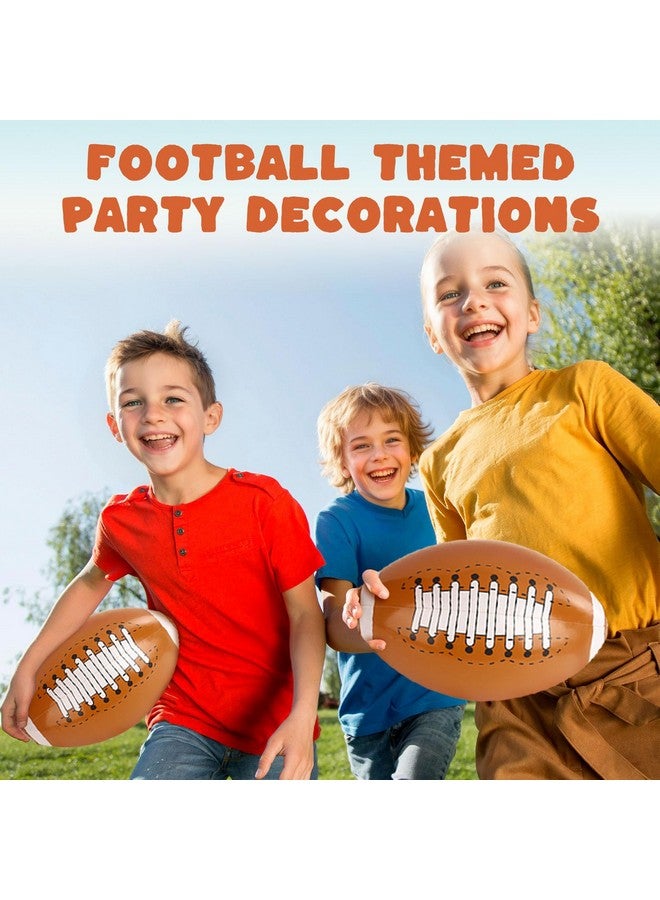 Shindel Inflatable Beach Balls, 16 Inch Large Blow Up Footballs Pool Toys for Party Supplies Decorations for Kids Birthday Summer Beach Water Games - Image 5