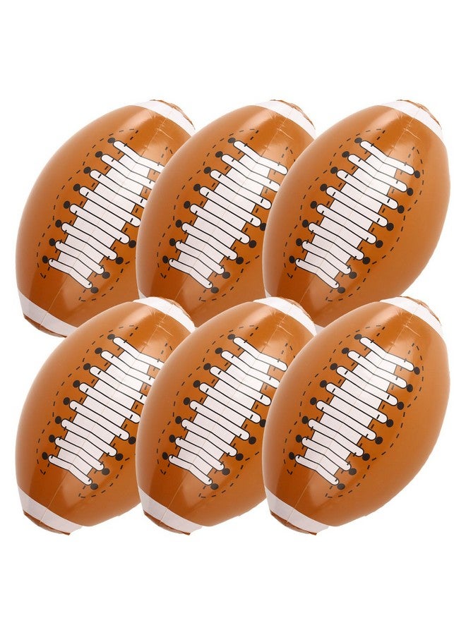 Shindel Inflatable Beach Balls, 16 Inch Large Blow Up Footballs Pool Toys for Party Supplies Decorations for Kids Birthday Summer Beach Water Games - Image 1