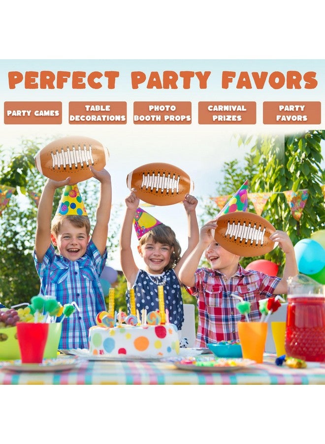 Shindel Inflatable Beach Balls, 16 Inch Large Blow Up Footballs Pool Toys for Party Supplies Decorations for Kids Birthday Summer Beach Water Games - Image 4