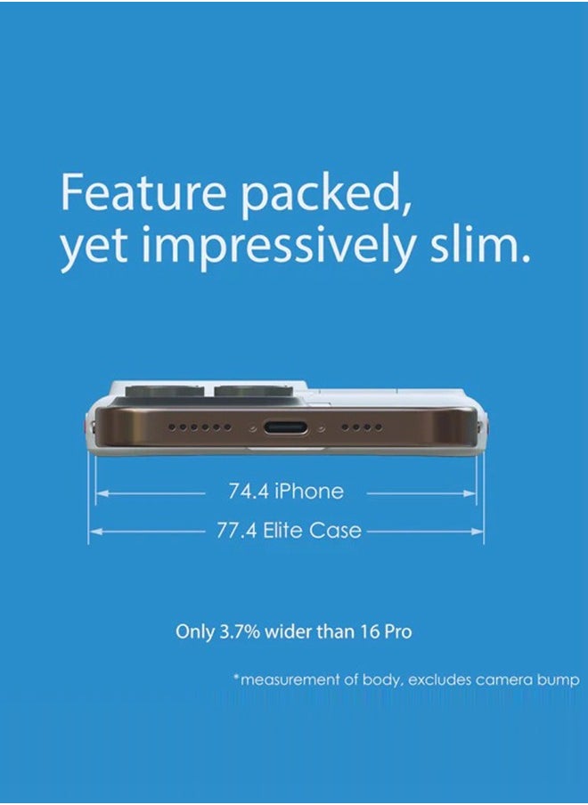 MagBak - MagBak Elite for iPhone 16 Pro with 3D screen Protector | Magstick to Mount Anywhere - Image 1