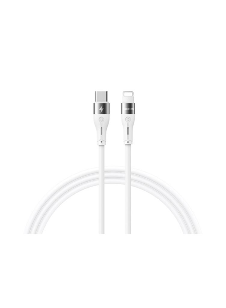 ريتشي Recci RS11cl PD20w type-c To Lightning Silicone Cable 1m 20W