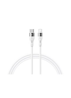 Ricci RS11CL PD20W TYPE-C to Lightning Silicone Cable 1M - White