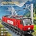 Reobrix Train Building Block Kit with Base MOC City Train Sets Classic Vectron Electric Truck 66019Model for Adult Car Lovers Gift Ideas for Girls Boys Home Dcor 1757 PCS - Image 4