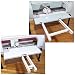 onten Extension Tray Compatible with Cricut Maker 4 Maker3 Maker and Explore Air 4 Air 3 Air 2 Air Cutting Mat Extender Support for Maker and Explore Air Series White - Image 2