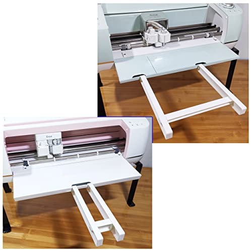 onten Extension Tray Compatible with Cricut Maker 4 Maker3 Maker and Explore Air 4 Air 3 Air 2 Air Cutting Mat Extender Support for Maker and Explore Air Series White - Image 1