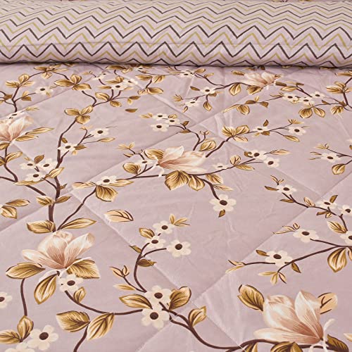 Florida Reversible Microfiber Comforter for Double Bed | Soft & Cozy 180 GSM AC Comforter | Polycotton Fabric for All Seasons - Image 3