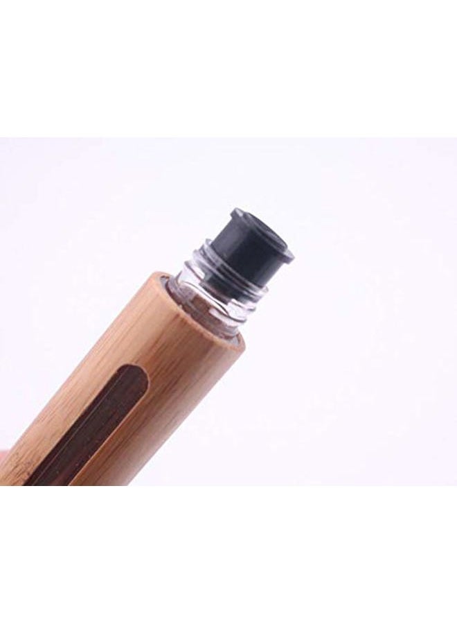 Natuworld 2Pcs 6ml Bamboo Mascara Tube Bottles Refillable Empty Eyelash Container Vials with Eyelash Wand and Plug for Eyelash Growth Oil DIY Mascara Travel Bottles Makeup Beauty Tools - Image 4