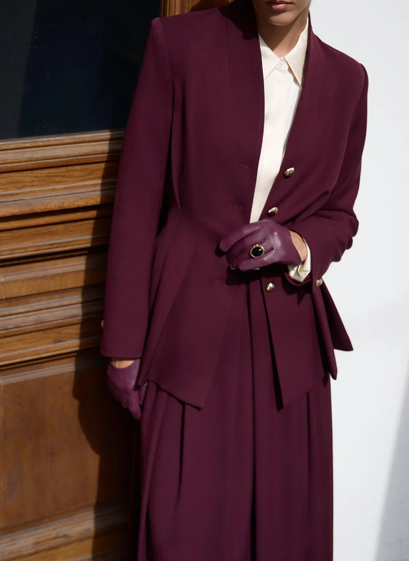 Lichi Single-breasted jacket with emphasised waist