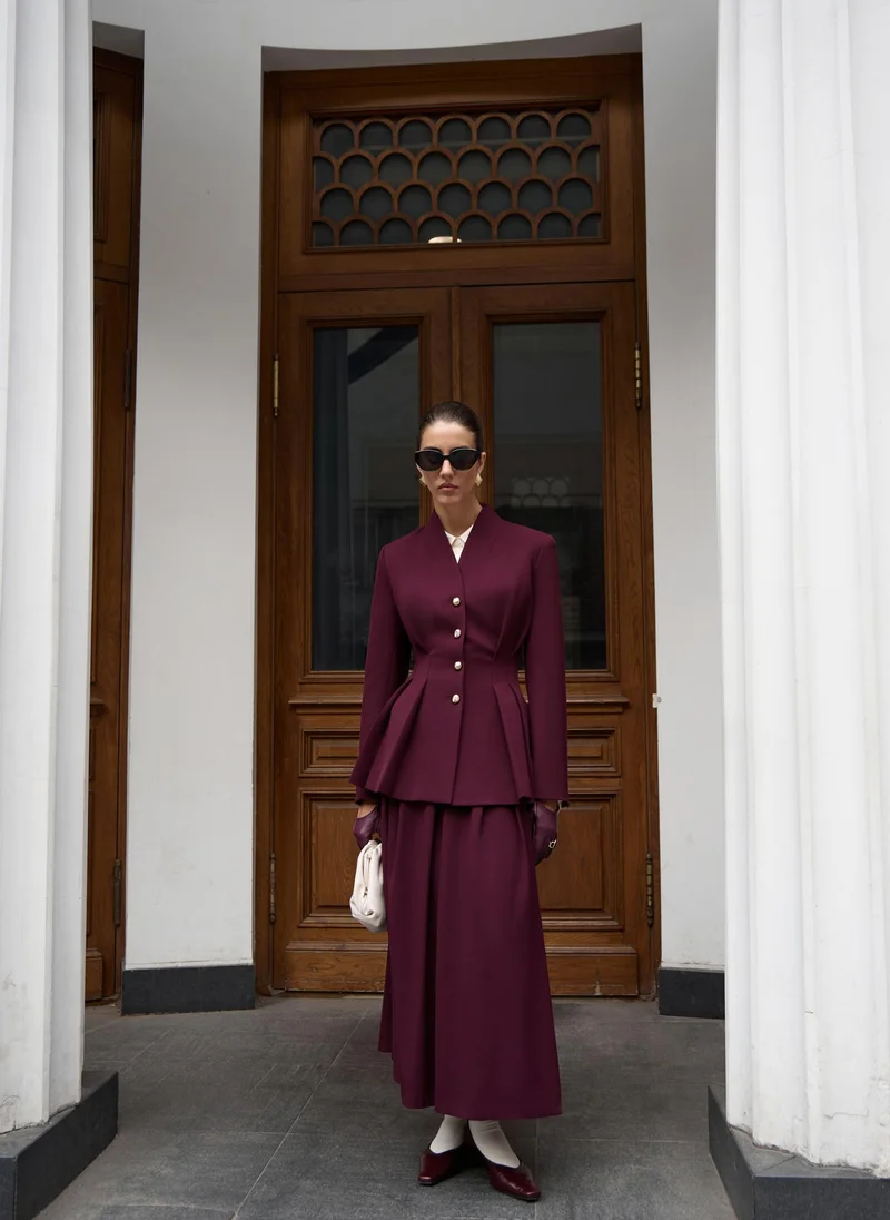 Lichi Single-breasted jacket with emphasised waist
