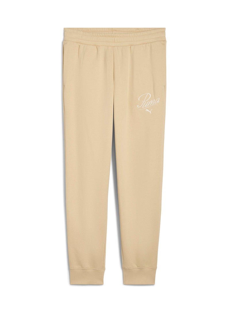 PUMA Essential Script Sweatpants - Image 1