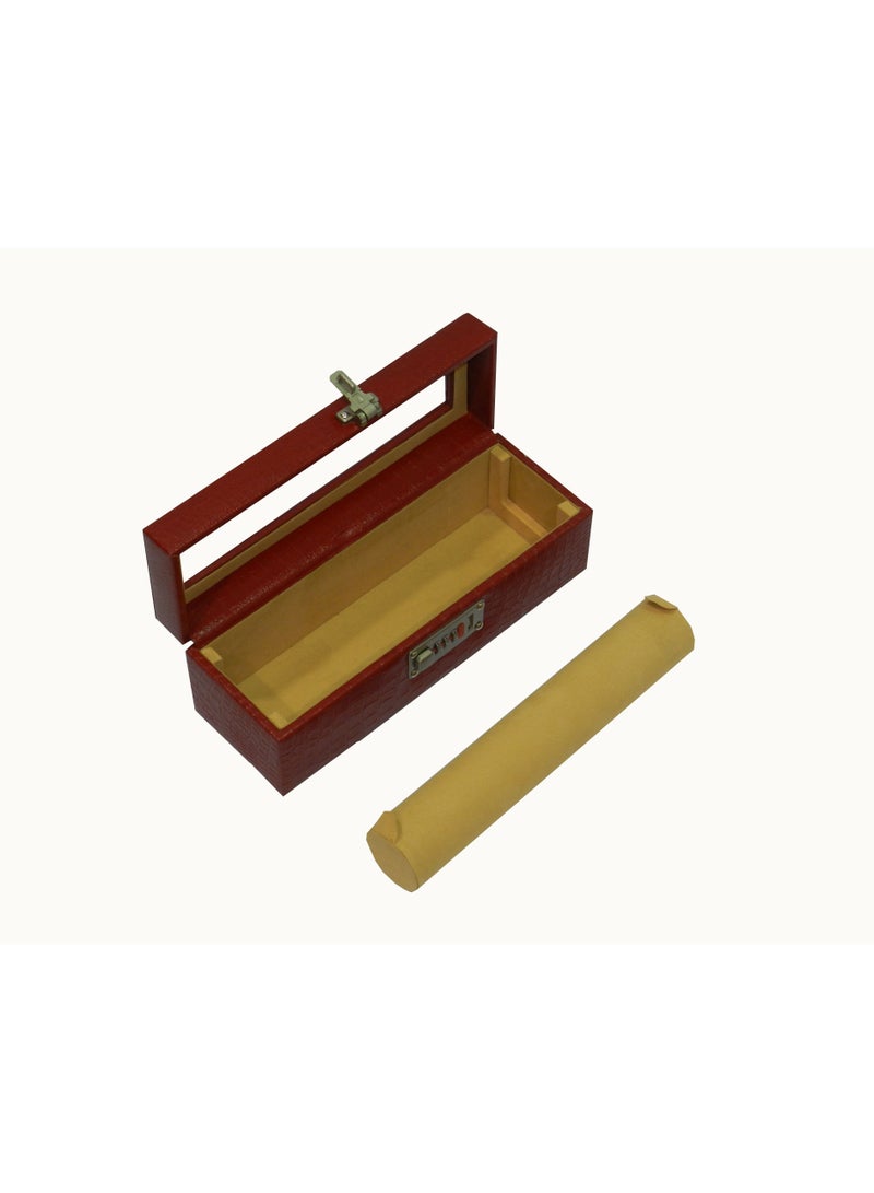 LAVERI LEATHER Laveri Genuine Leather Bracelet Jewelry Box with 1 Removable Rolls - Holder Stores Bracelets, Bangles & Watches Bangle Vanity Box REMOVABLE Vanity Box Removable Vanity Box  - Image 3