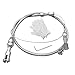 LHDOS 24 Braided Throttle Cable Kit Universal Accelerator Adjustable Throttle Cables Replacement Stainless Steel Fuel Line Gas Cable Kit with Aluminum Fitting Ferrule for Most Vehicles 24 Inch - Image 2