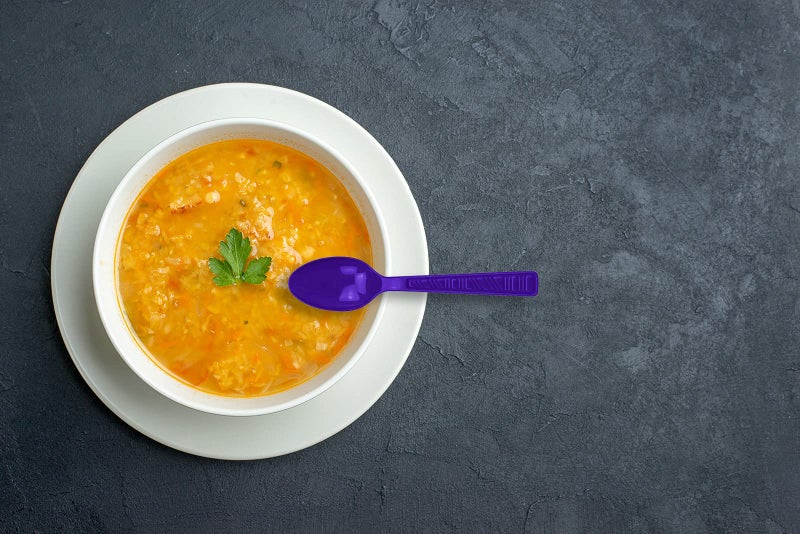 DecorRack Plastic Cutlery Set  Royal Blue Colored Plastic Silverware Sets for Parties  96 Piece Bulk Heavy Duty Utensils (Royal Blue  96 Pieces) - Image 5