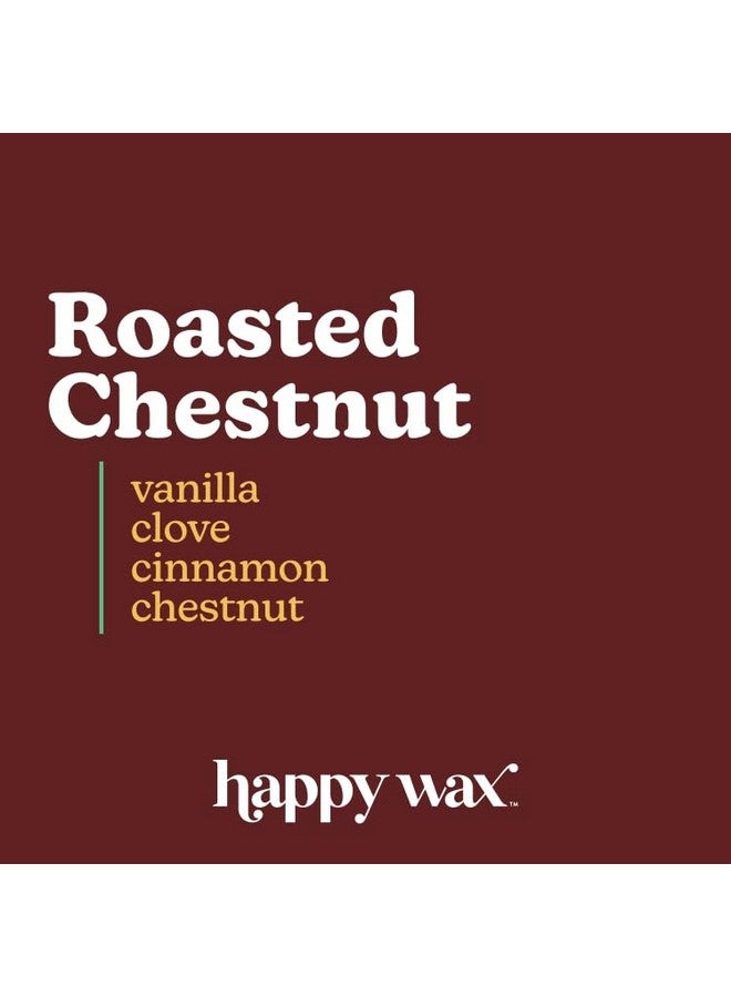 Happy Wax Winter Scented Natural, Non Toxic Soy Wax Melts; 6 Total Oz. of Scented Wax Melts, Collection Includes Winterberry, Evergreen Trees and Roasted Chestnut - Image 3