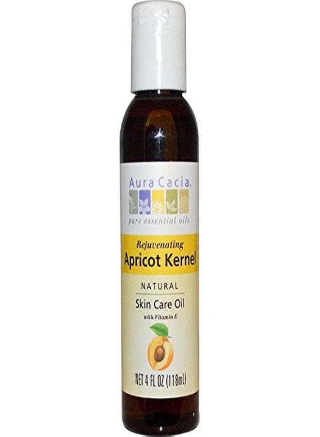 Aura Cacia Apricot Kernel Skin Care Oil, 4 Fluid Ounce - Image 1