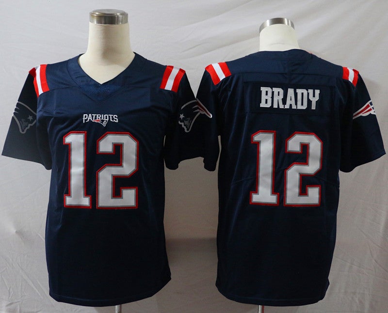 New Patriot Patroits American Football Jersey - Legendary 2nd Generation, #12 Brady, #10 & #11 - Image 1