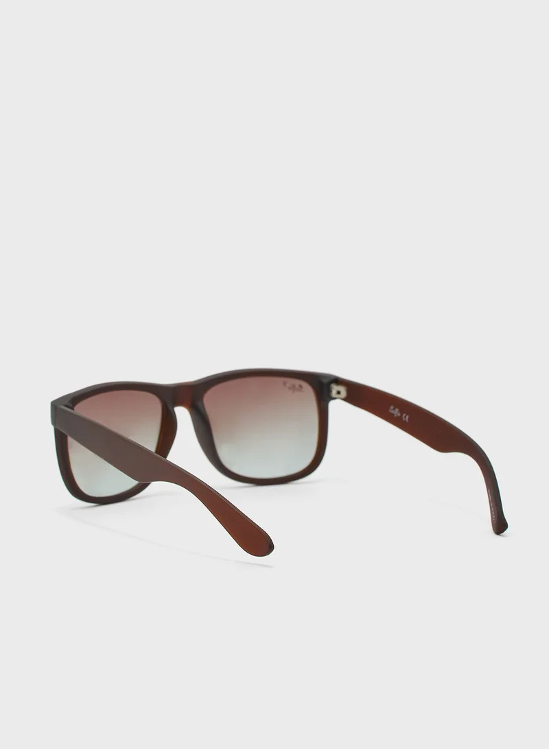 سيلفي Selfie Polarized Brown Sunglasses, SE4165-002