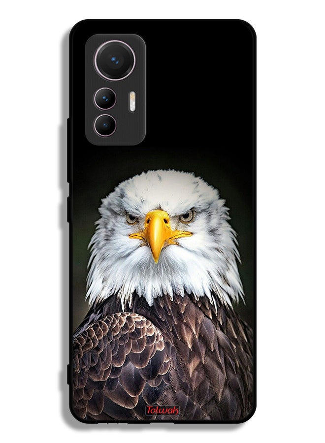 Tolwak Xiaomi 12 Lite Protective Case Cover Eagle - Image 2