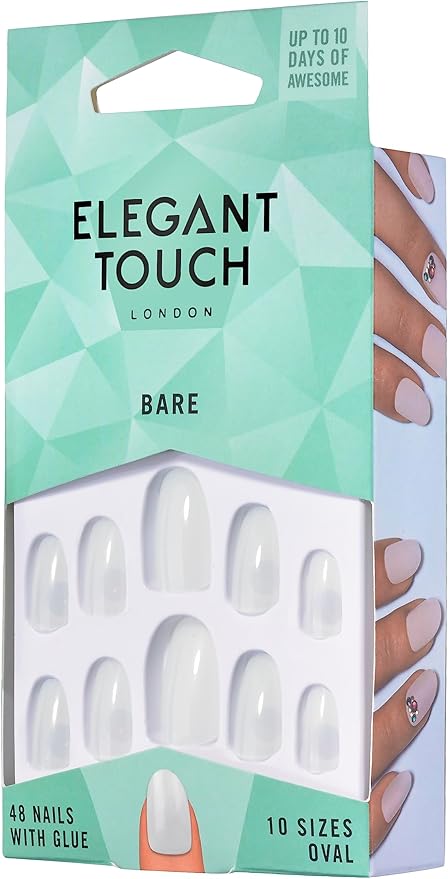 ELEGANT TOUCH أظافر مربعة عارية لمسة أنيقة - Image 2